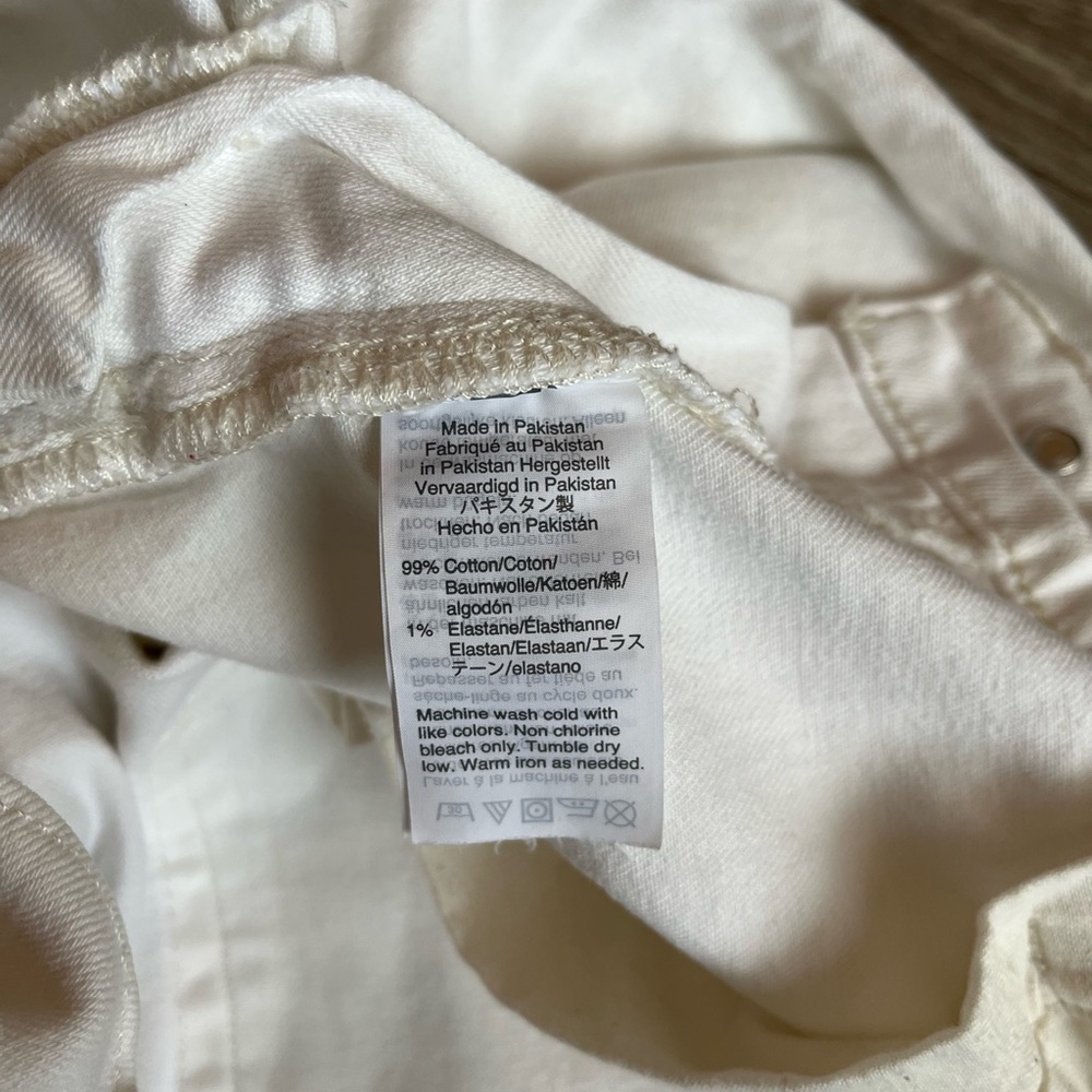 J. Crew Factory White Slim Jeans - Picture 3 of 4